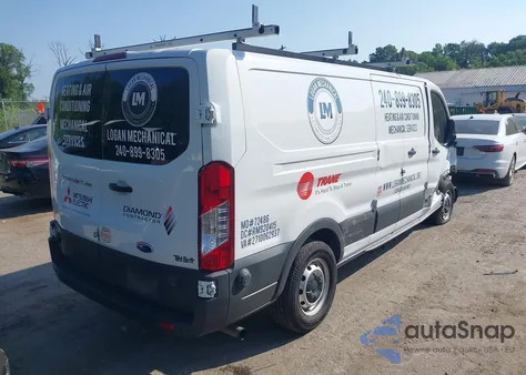 2020 Ford Transit-250 z USA, uszkodzony, nr VIN 1FTBR1Y87LKB41672